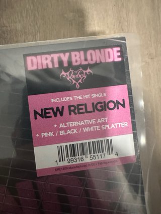 Disco de vinilo Bebe Rexha - Dirty Blonde