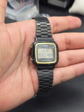 Orologio Digitale Vintage Pulsar Alarm Chronograph