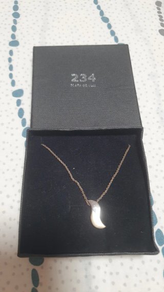 Colgante 234 Nata de Luz Plata Baño Oro