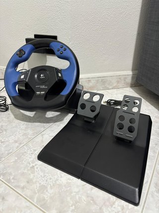 Volante Logitech Driving Force per PlayStation 2