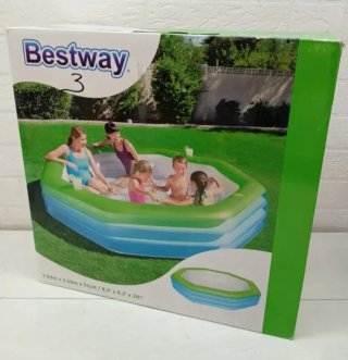 Piscina Hinchable Infantil Octogonal