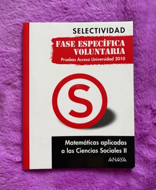 Selectividad. Matemáticas CCSS II