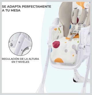Trona Kinderkraft Plegable y ajustable