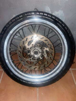 Ruedas 17 sm Cromadas Derbi SM Xtreme DRD Pro