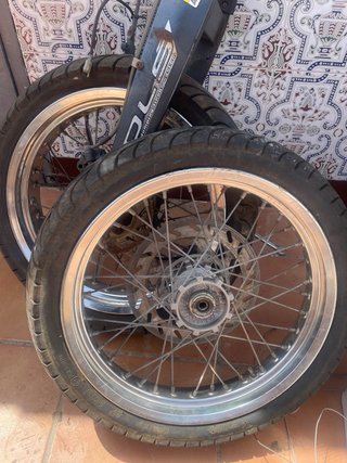 Ruedas 17 sm Cromadas Derbi SM Xtreme DRD Pro