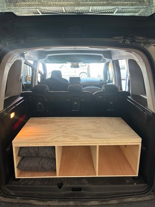 Mueble Camper Fiat Doblo + lote Colchón