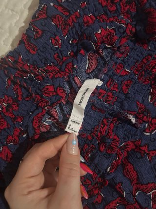 Pantalón corto estampado floral