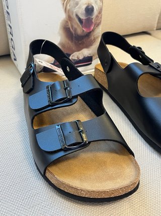 Sandali Superga Pelle Nera Tg 45
