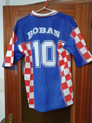 Camiseta Croacia 10 Boban Talla L