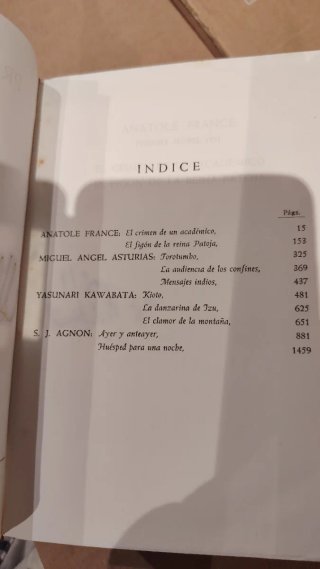 Premios nobel de la literatura DEL 11 AL 17