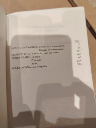 Premios nobel de la literatura DEL 11 AL 17