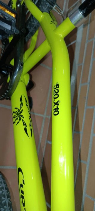 Bicicleta/ bici BMX verde