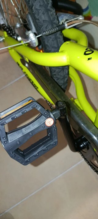 Bicicleta/ bici BMX verde