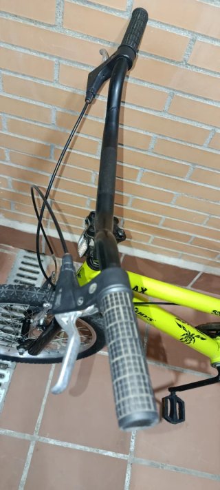 Bicicleta/ bici BMX verde