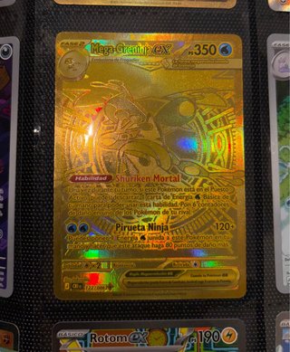 Mega-Greninja EX CRI 122/086 Carta Pokémon