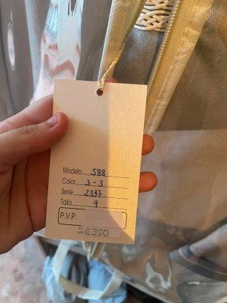 Traje de Comunión Niño Beige y Azul Talla S
