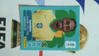 Cromos Raphinha Brasil Mundial FIFA 2022