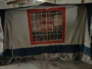 Carro tienda camping. inesca. Buen estado.