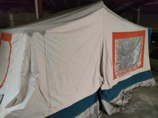 Carro tienda camping. inesca. Buen estado.