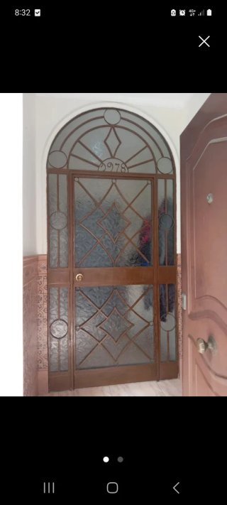 Puerta clásica medio punto