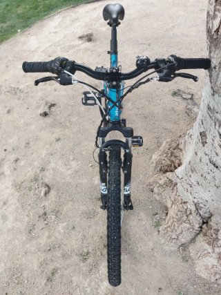 Bicicleta Decathlon 24' Azul Revisada