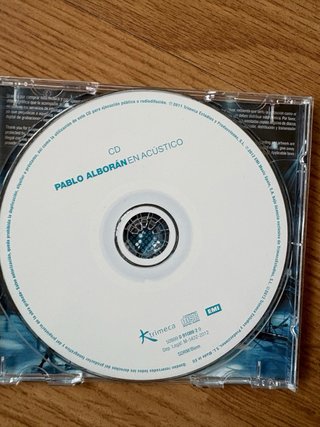 CD Pablo Alborán En Acústico