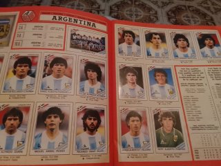 Álbum México 86 Panini Album naranjito del 82