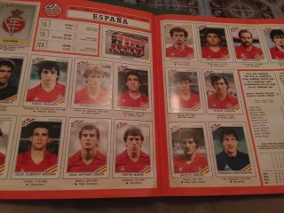 Álbum México 86 Panini Album naranjito del 82