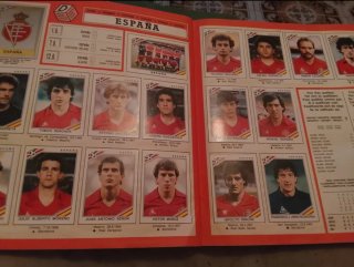 Álbum México 86 Panini Album naranjito del 82