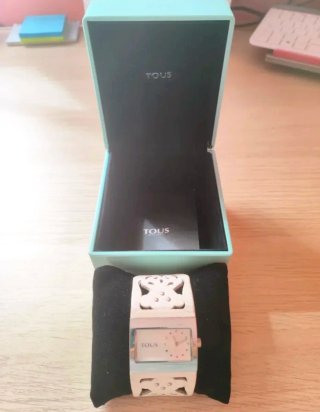 Reloj Tous Blanco y Plateado