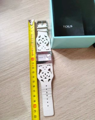 Reloj Tous Blanco y Plateado