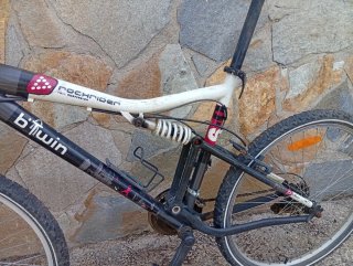 Bicicleta Montaña Rockrider 26 Doble Suspensión