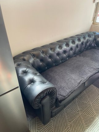 Sofa Chester Negro