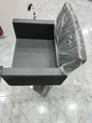Conjunto sillón de tocador  espejo y lavacabezas