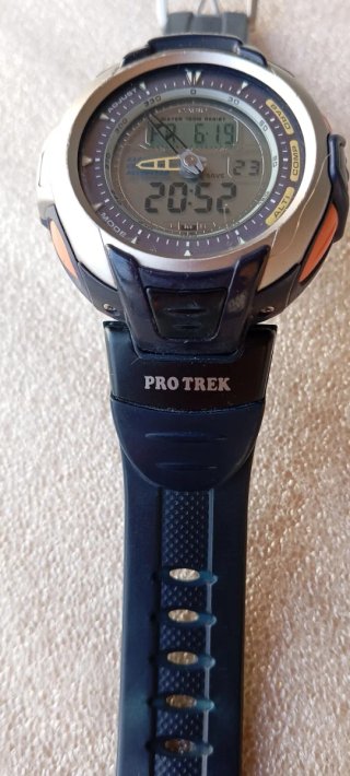 Reloj Casio ProTrek 2767  PRG 60-2 módulo 3 sensor