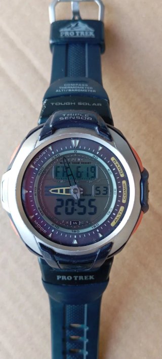 Reloj Casio ProTrek 2767  PRG 60-2 módulo 3 sensor
