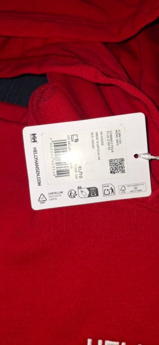 Sudadera Helly Hansen Roja Talla XL