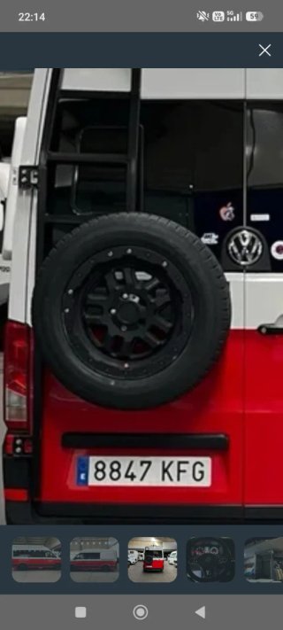 Llanta Black Rhino 17" 5x120 Volkswagen