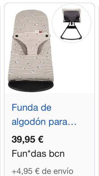 Funda Hamaca Babybjorn Snoopy Fun*das