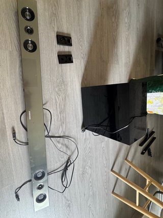 Barra de Sonido Samsung Negra/Plateada