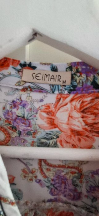 Blusa Seimair Multicolor con Estampado Floral