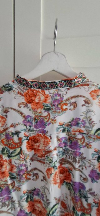 Blusa Seimair Multicolor con Estampado Floral