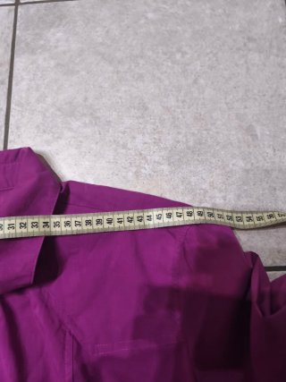 Camicia Luisa viola donna taglia L