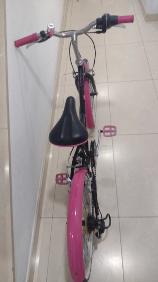 Bicicleta Infantil 20" Rosa per Ragazze