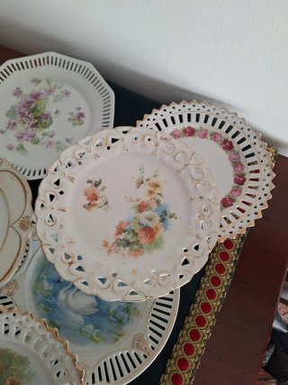 Set di 6 Piatti Decorativi Vintage