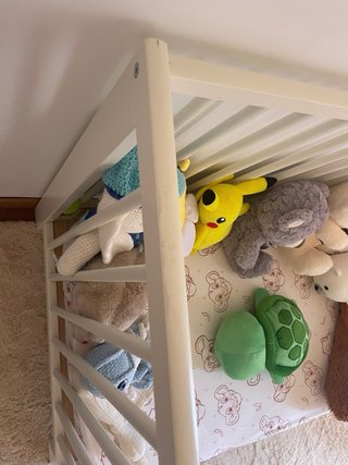 Cuna IKEA evolutiva + colchón