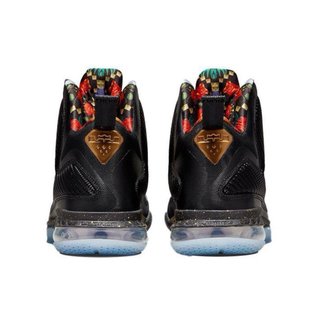 Nike LeBron IX (9) 2022 Negro/Dorado