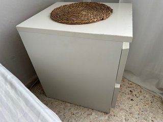 Cómoda IKEA KULLEN 2 cajones blanca