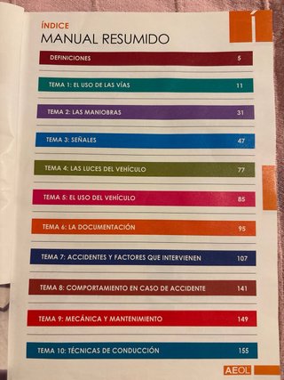Clase autoescuela Permiso B - libro en papel