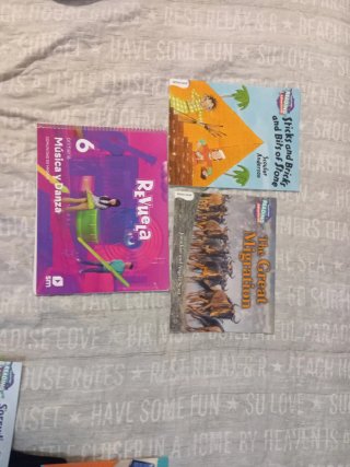 3 libros de 6° de primaria